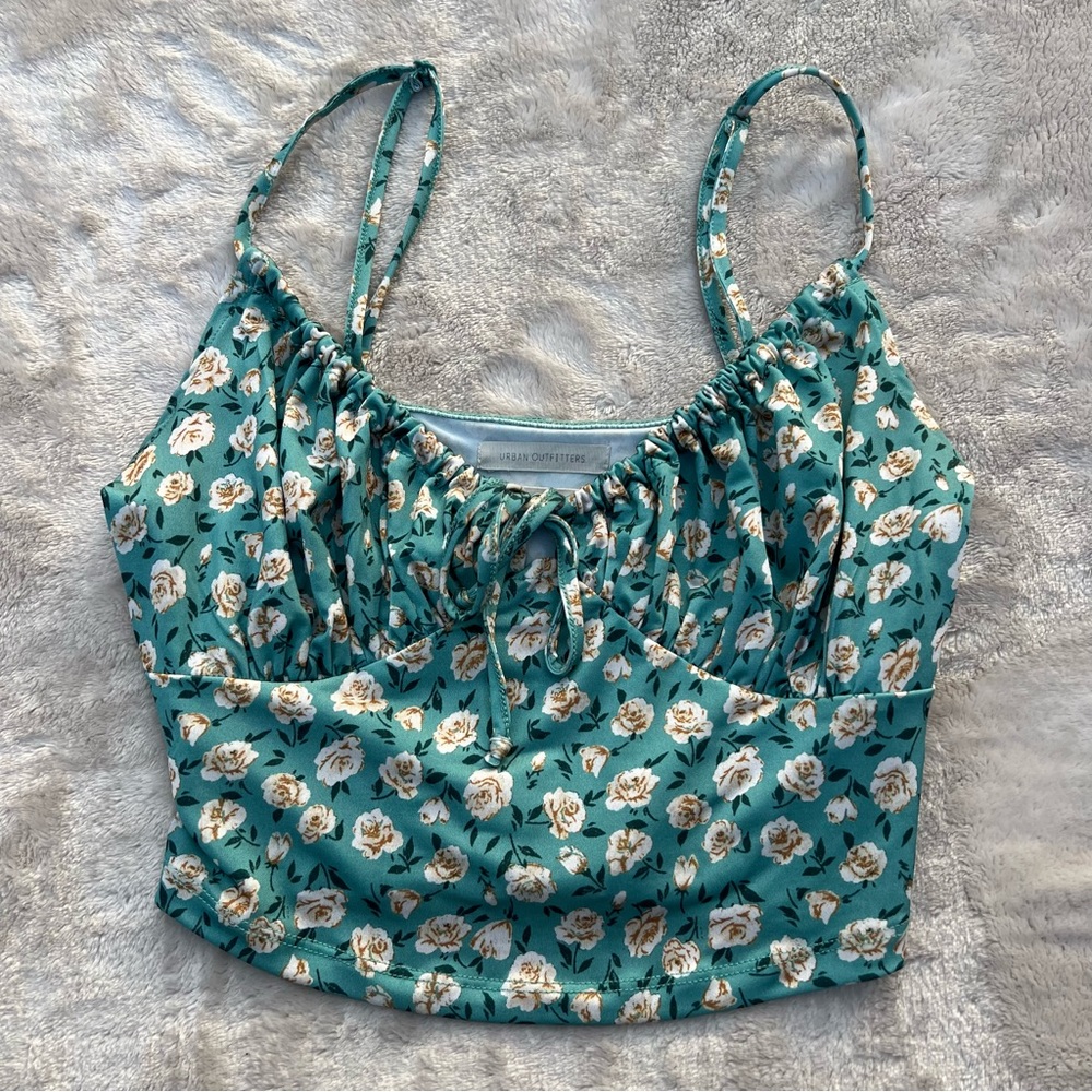 UO Floral Bow Tank